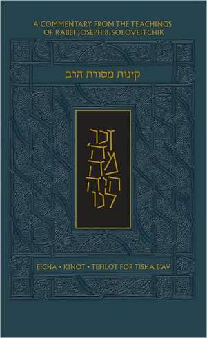 The Koren Mesorat Harav Kinot: The Lookstein Edition de Simon Posner