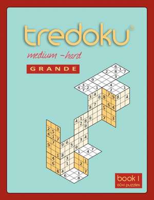 Tredoku Medium Hard Grande Book 1 de Mindome Games