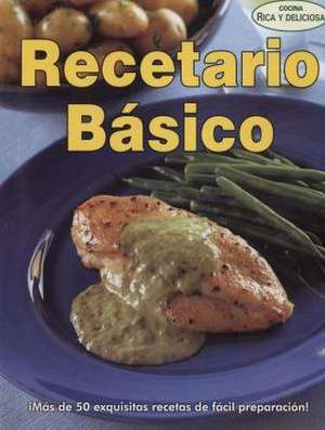 Recetario Basico = Basic Cookbook de Grupo Editorial Tomo