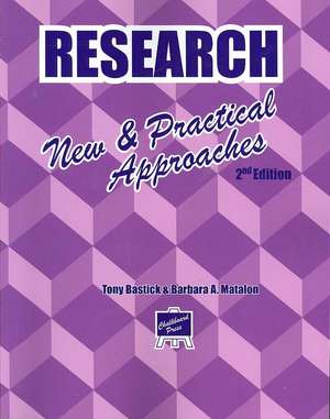 Research: New & Practical Approaches de Tony Bastick