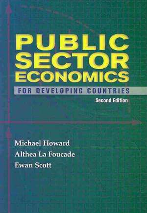 Public Sector Economics for Developing Countries de Michael Howard