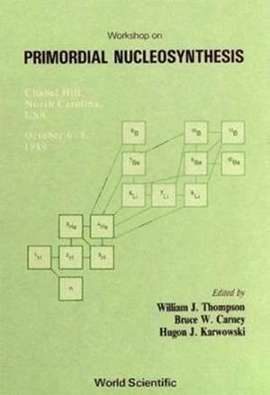 Primordial Nucleosynthesis de H. J. Karwowski