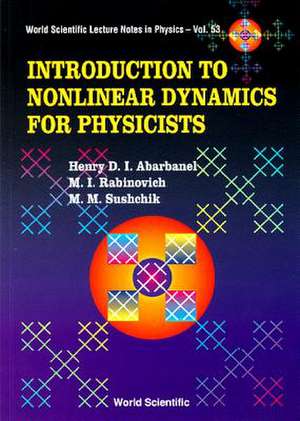 INTRO TO NONLINEAR DYNAMIC FOR... (V53) de Abarbanel H D I