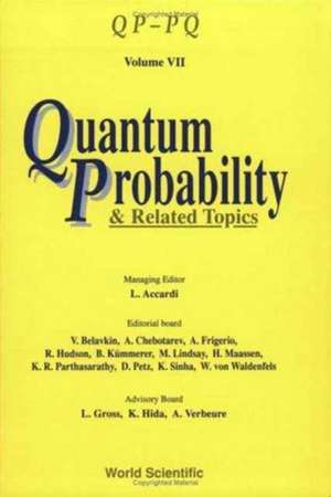 QUANTUM PROBABILITY & RELATED TOP...(V7) de Accardi L