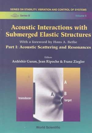 Acoustic Interactions with Submerged Elastic Structures - Part I: Acoustic Scattering and Resonances de Ardeshir Guran