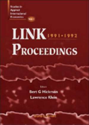 Link Proceedings 1991, 1992: Selected Papers from Meetings in Moscow, 1991 and Ankara, 1992 de Link Meeting