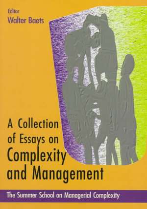 Complexity and Management: Proceedings of the Summer School on Managerial Complexity de Walter Baets