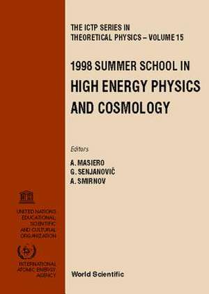 High Energy Physics and Cosmology 1998