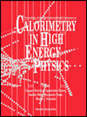 Calorimetry in High Energy Physics de G. Barreira