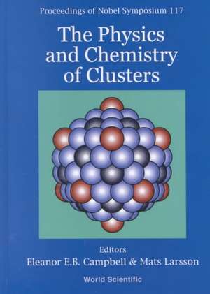 Physics and Chemistry of Clusters, the - Proceedings of Nobel Symposium 117 de M. Larsson