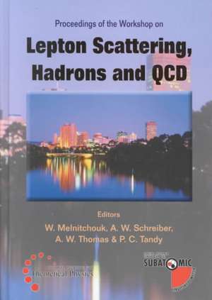 Lepton Scattering, Hadrons and QCD, Procs of the Workshop de W. Melnitchouk