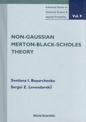 Non-Gaussian Merton-Black-Scholes Theory de Svetlana I. Boyarchenko