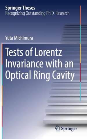 Tests of Lorentz Invariance with an Optical Ring Cavity de Yuta Michimura