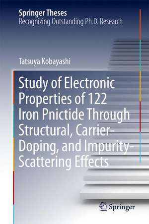 Study of Electronic Properties of 122 Iron Pnictide Through Structural, Carrier-Doping, and Impurity-Scattering Effects de Tatsuya Kobayashi