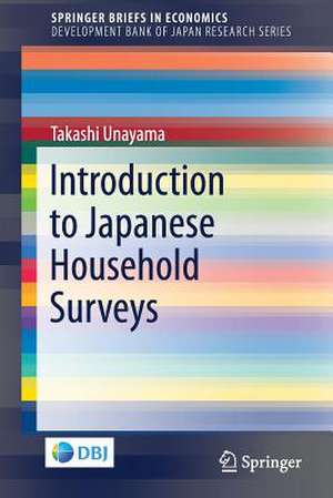 Introduction to Japanese Household Surveys de Takashi Unayama