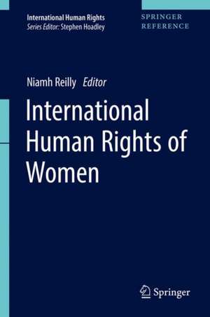 International Human Rights of Women de Niamh Reilly