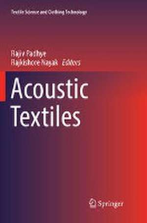 Acoustic Textiles de Rajiv Padhye