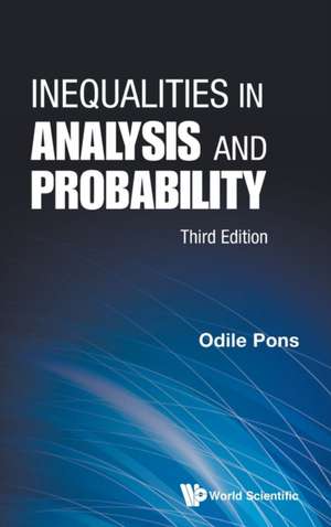 INEQUA ANAL & PROBAB (3RD ED) de Odile Pons