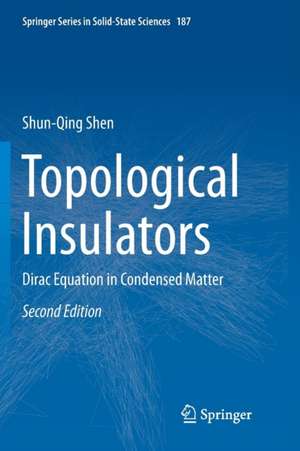 Topological Insulators de Shun-Qing Shen