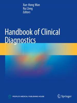 Handbook of Clinical Diagnostics de Xue-Hong Wan