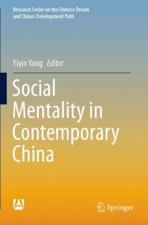 Social Mentality in Contemporary China de Yiyin Yang