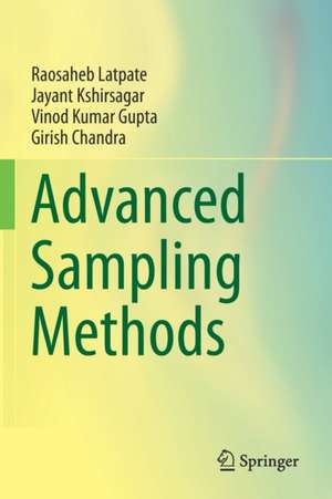 Advanced Sampling Methods de Raosaheb Latpate