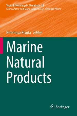 Marine Natural Products de Hiromasa Kiyota