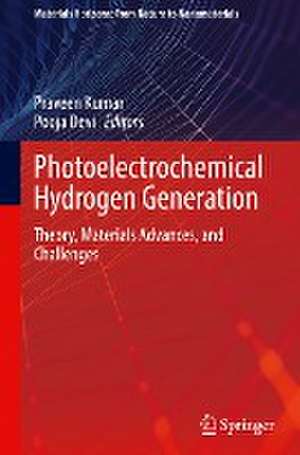 Photoelectrochemical Hydrogen Generation: Theory, Materials Advances, and Challenges de Praveen Kumar