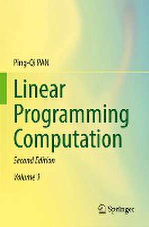 Linear Programming Computation de Ping-Qi PAN