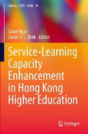 Service-Learning Capacity Enhancement in Hong Kong Higher Education de Grace Ngai