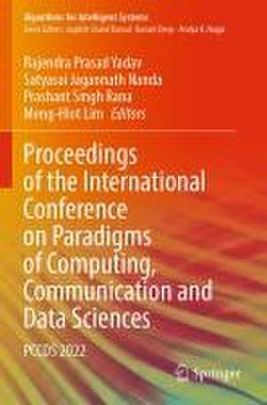 Proceedings of the International Conference on Paradigms of Computing, Communication and Data Sciences: PCCDS 2022 de Rajendra Prasad Yadav