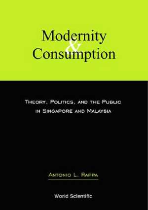 MODERNITY & CONSUMPTION de Rappa Antonio L