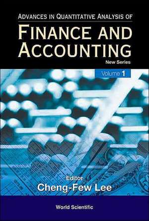 Advances in Quantitative Analysis of Finance and Accounting - New Series de Cheng-Few Lee