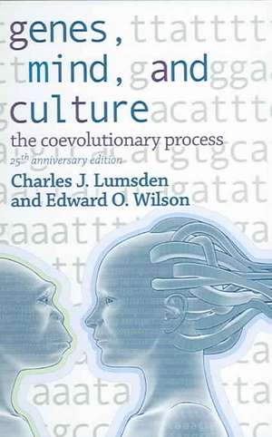 Genes, Mind, and Culture: The Coevolutionary Process de Charles J. Lumsden