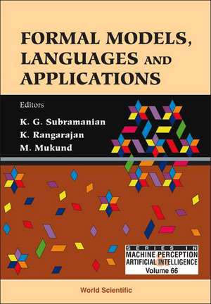 Formal Models, Languages and Applications de Madhavan Mukund