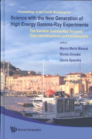 Science with the New Generation of High Energy Gamma-Ray Experiments: Their Identifications and Counterparts - Proceed de Marco Maria Massai