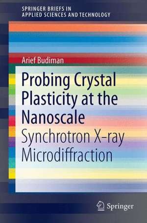 Probing Crystal Plasticity at the Nanoscales: Synchrotron X-ray Microdiffraction de Arief Suriadi Budiman