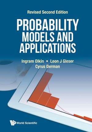 PROBAB MOD & APPL (REV 2ND ED) de Leon J Gleser & Cyrus Derm Ingram Olkin