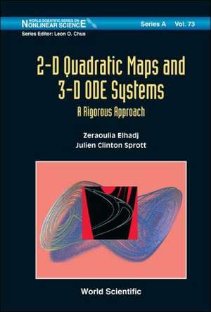 2-D Quadratic Maps and 3-D ODE Systems de Zeraoulia Elhadj