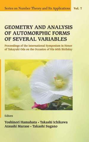 Geometry and Analysis of Automorphic Forms of Several Variables - Proceedings of the International Symposium in Honor of Takayuki Oda on the Occasion de Yoshinori Hamahata