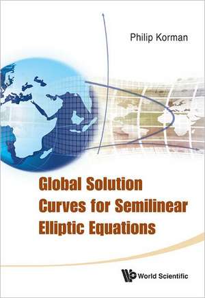 Global Solution Curves for Semilinear Elliptic Equations de Philip Korman