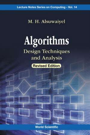 Algorithms: Design Techniques and Analysis de M H ALSUWAIYEL