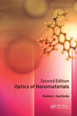 Optics of Nanomaterials de Vladimir I. Gavrilenko