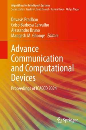 Advance Communication and Computational Devices de Devasis Pradhan