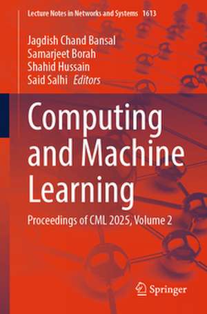 Computing and Machine Learning de Jagdish Chand Bansal