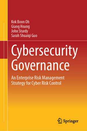 Cybersecurity Governance de Kok Boon Oh