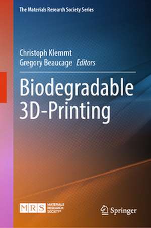 Biodegradable 3D-Printing de Christoph Klemmt