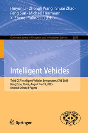 Intelligent Vehicles de Huiyun Li