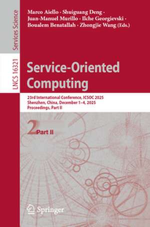 Service-Oriented Computing de Marco Aiello