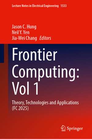 Frontier Computing de Jason C. Hung